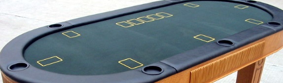 Modern Poker Game Table MDF Durable Card Playing Table With Cup Holder