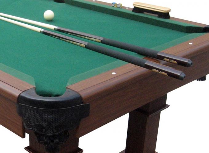 Fashionable 7.5FT Billiards Game Table Contemporary Pool Tables MDF With PVC Lamination