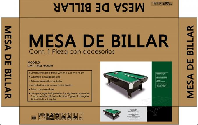 Deluxe 8FT Billiard Table For Adult , Modern Pool Table With Automatic Ball Return