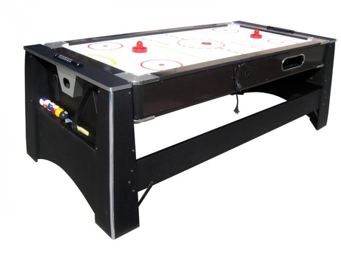 2 In 1 Flip Game Table MDF With PVC , Multi Function Swivel Game Table