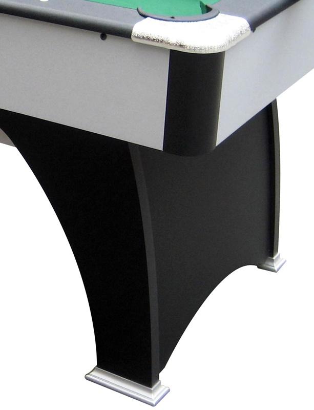 Solid MDF Modern 6 Foot Pool Table , Indoor Family Professional