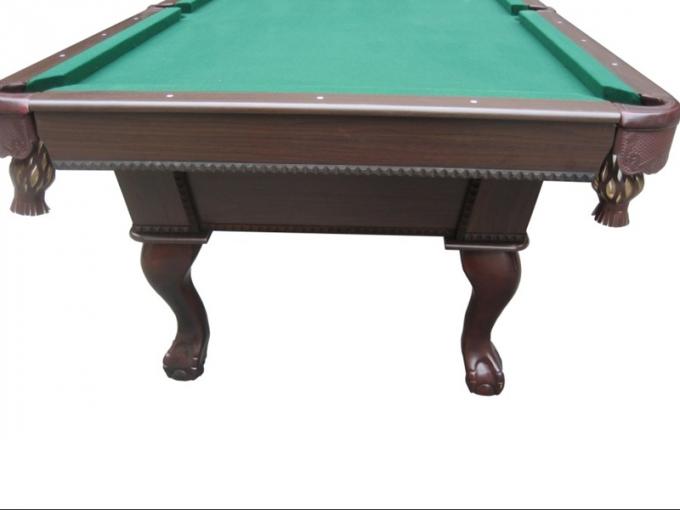 Standard 96 Inches Pool Game Table Solid Claw Legs With Conversion Ping Pong Top