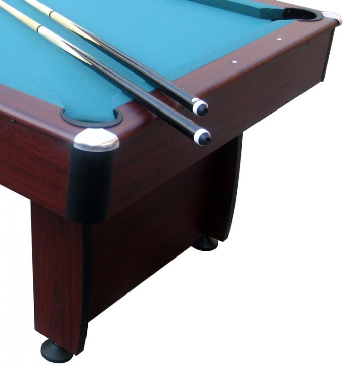 84 Inches 7 Feet Billiards Game Table MDF Solid Wood Pool Table With Wool Felt