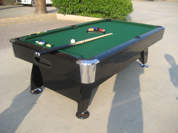 Deluxe 8FT Billiard Table For Adult , Modern Pool Table With Automatic Ball Return
