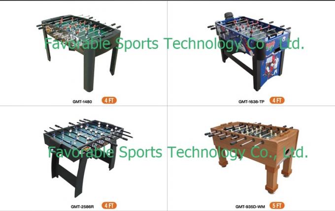 25 KG 4FT Football Table MDF Soccer Table Color Graphics Design For Indoor