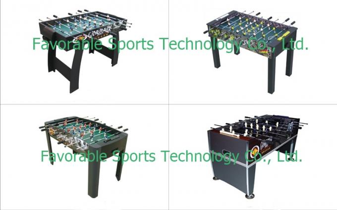 Eco - Friendly 5 Feet Football Game Table Wood Table Soccer For Club / Family