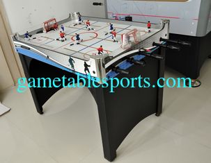 China Color Graphics Rod Hockey Table MDF Stick Hockey Table With PVC Handle supplier