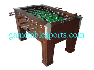 China High Level Classic Soccer Table , Standard Size Foosball Table With Chromed Players supplier