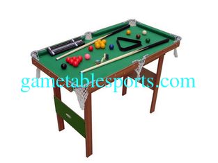 China Eco Friendly 3FT Mini Snooker Table, Toy Billiard Table Sport For Kids Play supplier