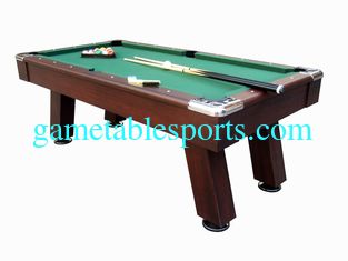 China Family 7 FT Billiard Table With Sturdy Legs , 2 In 1 Pool Table With Ping Pong Top supplier