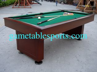 China Attractive Billiards Game Table Solid Wood Full Size Pool Table For Tournament supplier
