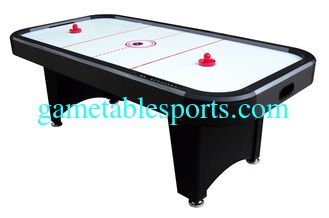 China Indoor Entertainment 7 Foot Folding Air Hockey Table Easy Assembly With All Accessories supplier