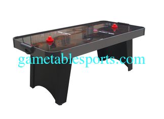 China Easy Assembly Air Hockey Game Table 7FT Plastic Corner With Black Playing Surface supplier