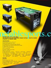 China Swivel 5 In 1 Multi Games Table , Color Graphics Design Billiards Game Table supplier