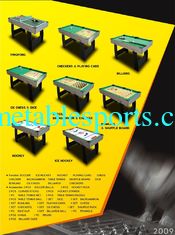China 4 FT Multi Game Table Comfortable 14 in 1 game table With Multicolor Player supplier