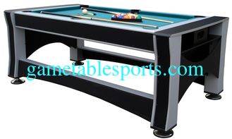China Deluxe 7FT  Multi Function Game Table Flip 3 In 1 Game Table  Billiards For Club supplier