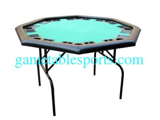 China 48 Inches Octagon Poker Table , Professional Poker Table With Soft Playing Surface supplier