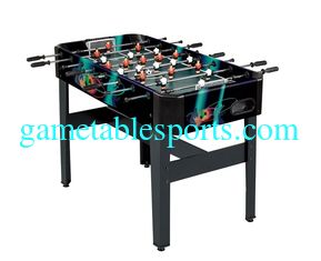 China Metal Goal 4FT Football Game Table With Color Graphics Design Multicolor Players supplier