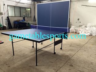 China Painting 108 Inches Folding Table Tennis Table Wood Competition Ping Pong Table supplier