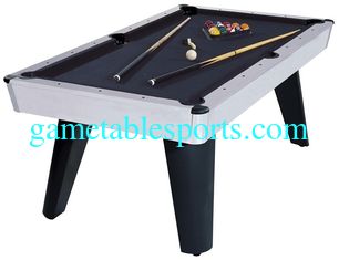 China Metal coner Classic Pool Table wood billiard table smooth playing surface for family supplier