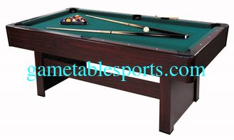 China 7FT promotion Pool Game Table with wood billiard table auto ball return supplier