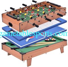 China Indoor 3 Feet Multi Game Table Wood Multi Game System For Children Play supplier