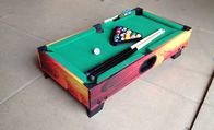 Attractive Kids Play Mini Game Table Color Graphics Design Wood Pool Table