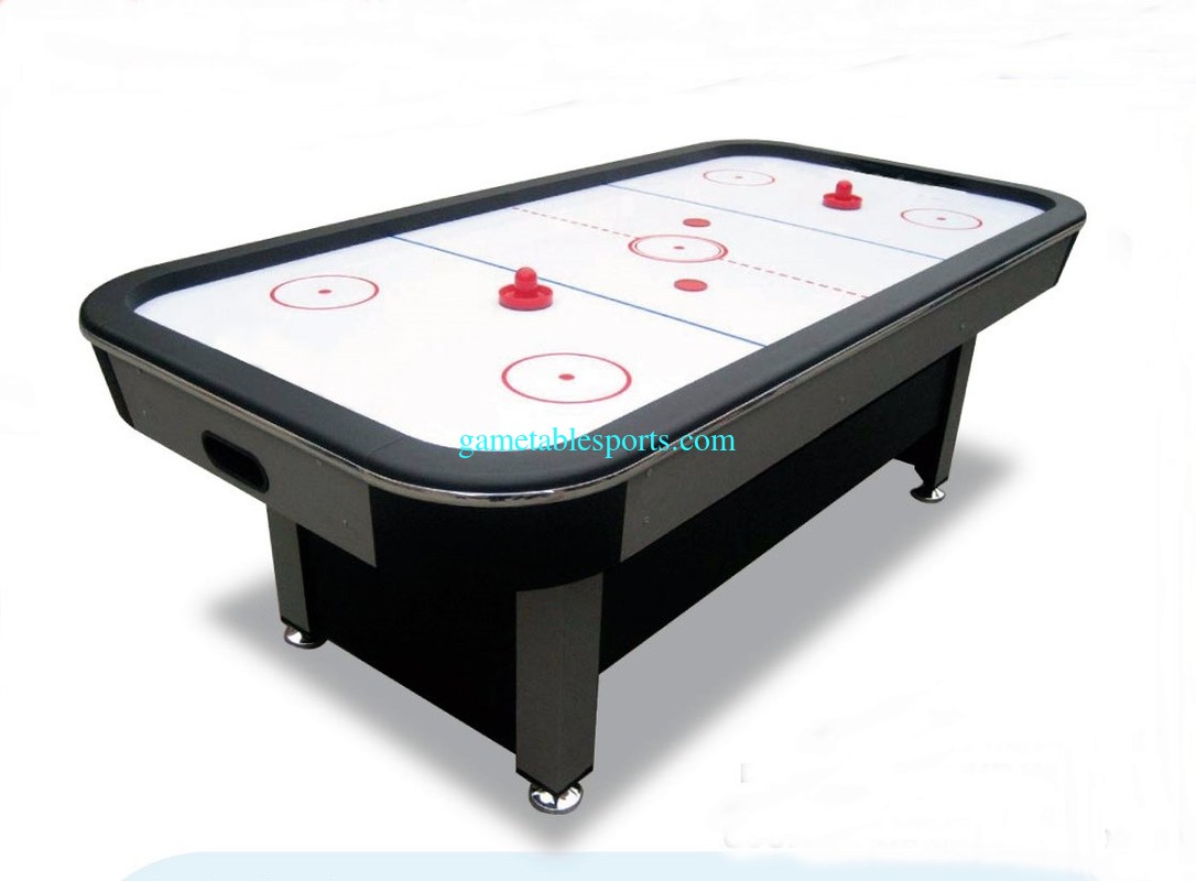 Deluxe 7.5 FT Wooden Hockey Table Standard Air Hockey Table For 2 Players