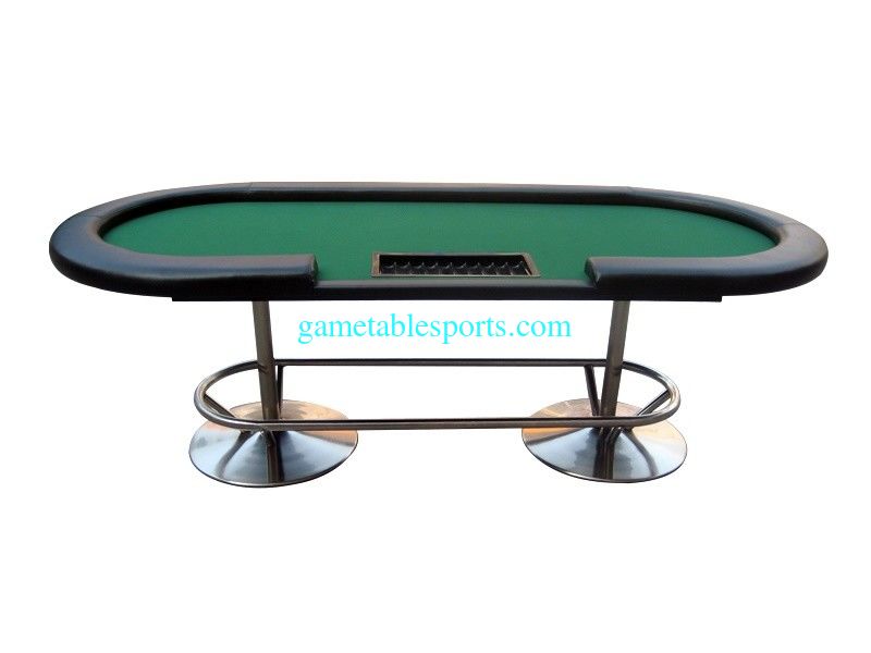 Luxury 8ft Poker Game Table Home Poker Table With Heavy Duty Steel