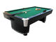 Indoor Pool Table For Family , Full Size Pool Table With Blend Wool Cloth supplier
