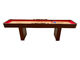 Promotional 9 FT Shuffleboard Game Table MDF With Wood Slide Scoring supplier