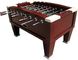 Red Wood Painted Heavy Duty Football Table 5FT For Outdoor Entertainment supplier