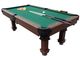 Fashionable 7.5FT Billiards Game Table Contemporary Pool Tables MDF With PVC Lamination supplier