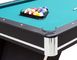 Fashionable 84 Inch Pool Table , Billiards Game Table With Solid Wood Cue supplier