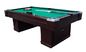 Popular 9FT Pool Game Table Professional Billiards Table With Cabinet Storage supplier