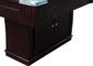 Popular 9FT Pool Game Table Professional Billiards Table With Cabinet Storage supplier