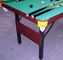 Solid Wood Billiards Game Table Folding 6FT Kids Snooker Table With Leather Pocket supplier