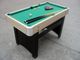 4FT Billiards Wood Game Table Color Graphics Design With Chromed Plastic Corner supplier