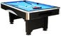 Chromed coner 7 FT Electronic Billiard Table with Flash and Busic wood pool table supplier