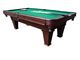8FT Pool Game Table wood billiard table with wool blend felt leather pocket supplier