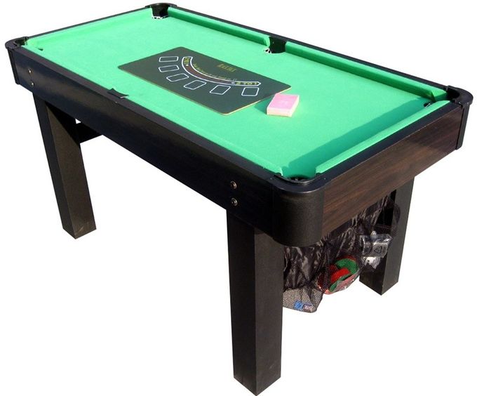 Durable 11 In 1 Game Table , 5 Feet Multi Games Table With Accessories Holder
