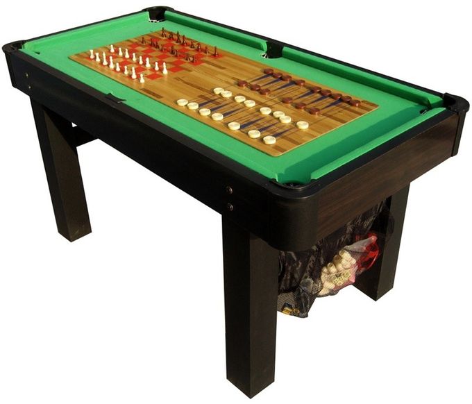 Durable 11 In 1 Game Table , 5 Feet Multi Games Table With Accessories Holder