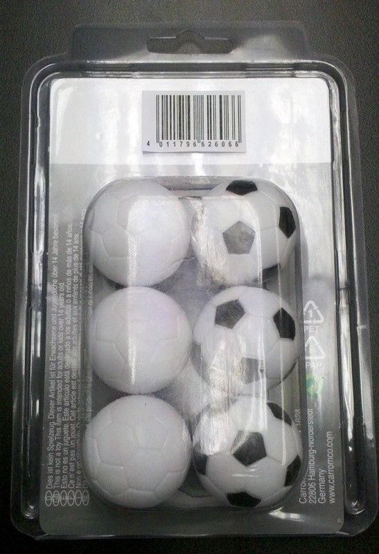 Eco Friendly Game Table Accessories Foosball Replacement Balls For Soccer Table
