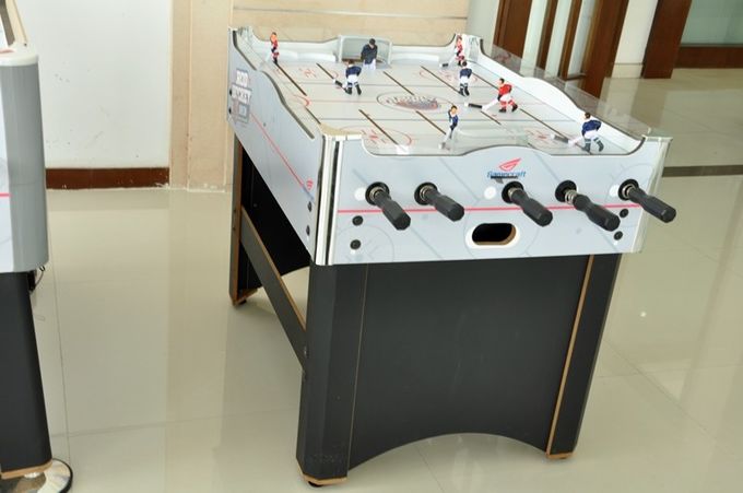 Professional France Football Table With Wood Scorer / Telescopic Rods CE Approved