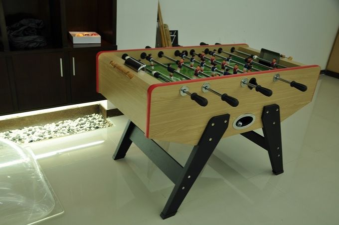 Colorful Design Mini Football Table , Childrens Football Table With Steel Play Rod