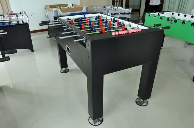 Standard Size Foosball Table , 5FT Classic Soccer Table With Steel Leg