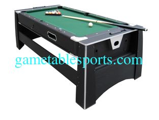 China 2 In 1 Flip Game Table MDF With PVC , Multi Function Swivel Game Table supplier