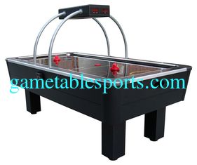 China 90 Inches Electronic Scoring Air Hockey Table Double Steel Rods With Aluminum Rails supplier