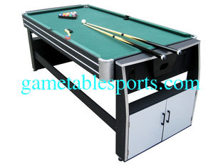 China 7 FT Swivel Multi Purpose Game Table , Flip Game Table Billiards Indoor For Family supplier