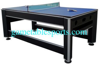 China Professional 7 FT 3 In One Game Table , Flip Air Hockey Ping Pong Table supplier